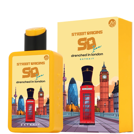 Drenched In London 75ml Extrait de Parfum Street Origins by Fragrance World