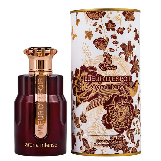 Lueur d'Espoir Arena Intense Perfume 100ml EDP Emir By Paris Corner