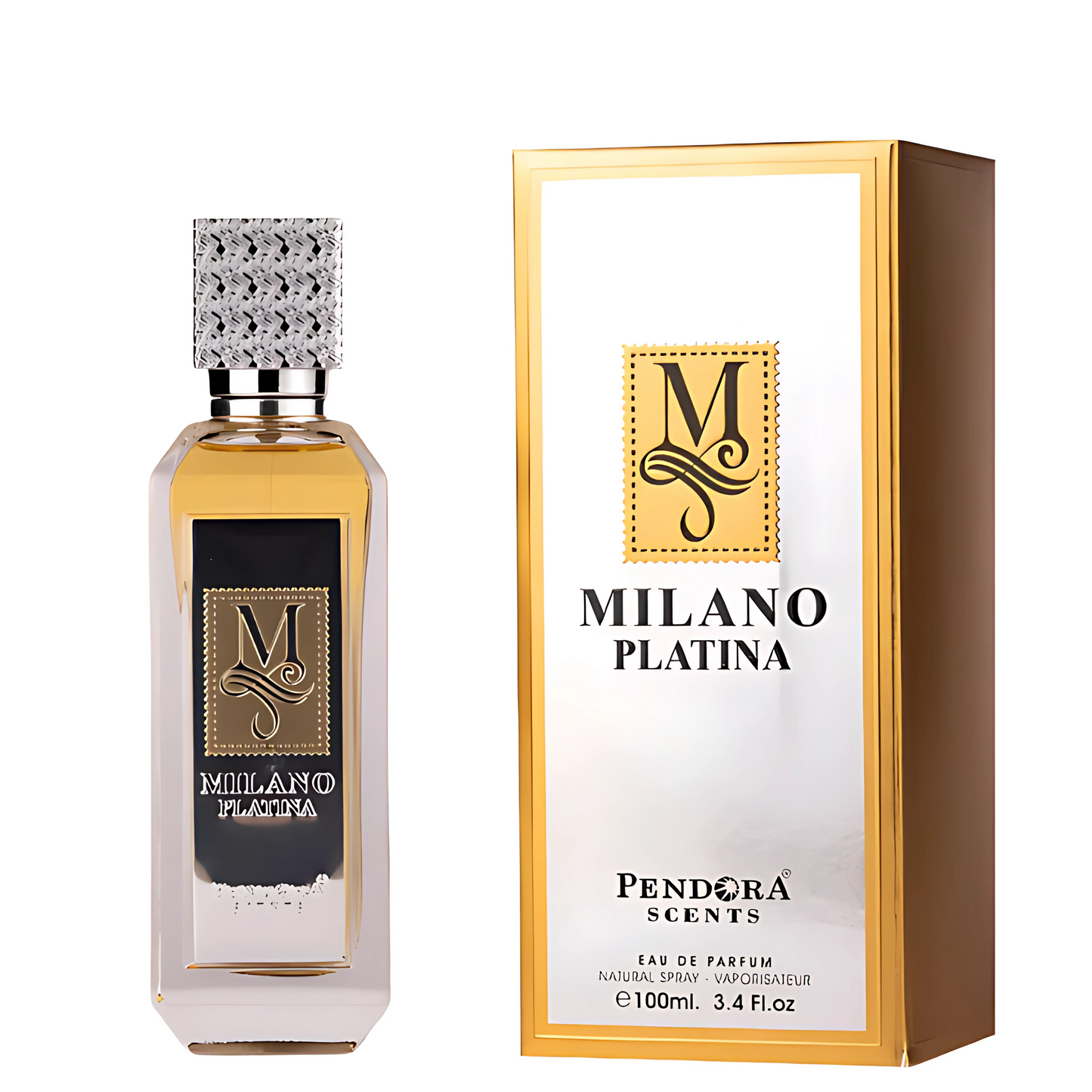 Milano Platina Perfume 100ml EDP Pendora Scents By Paris Corner