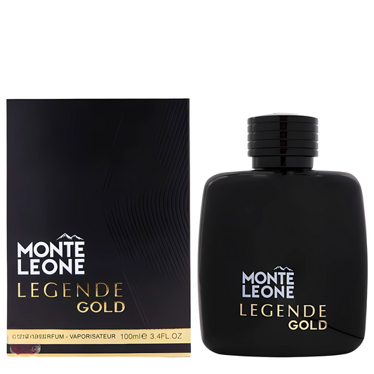 Monte Leone Legende Gold Perfume 100ml EDP Fragrance World