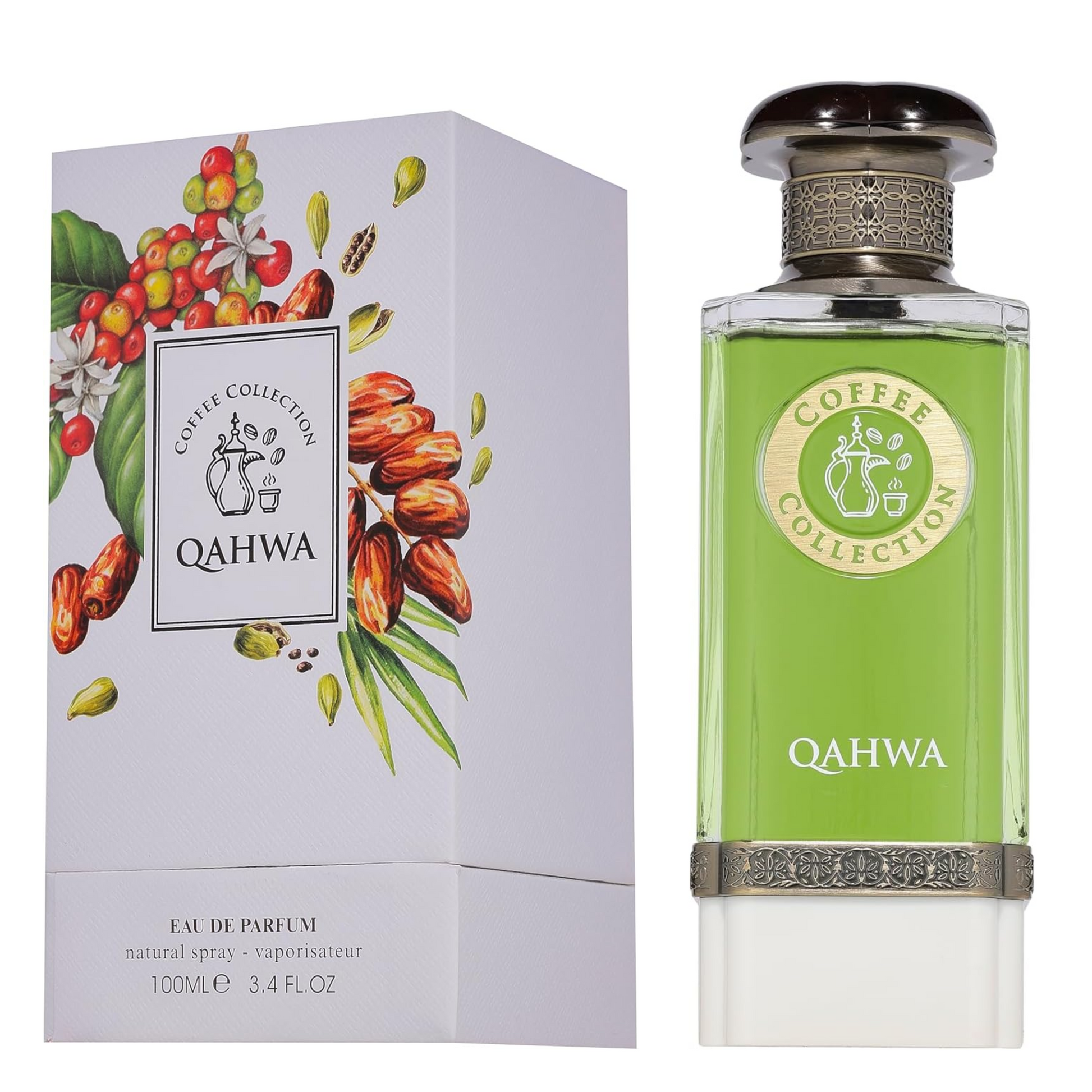 Qahwa Coffee Perfume 100ml EDP Fragrance World