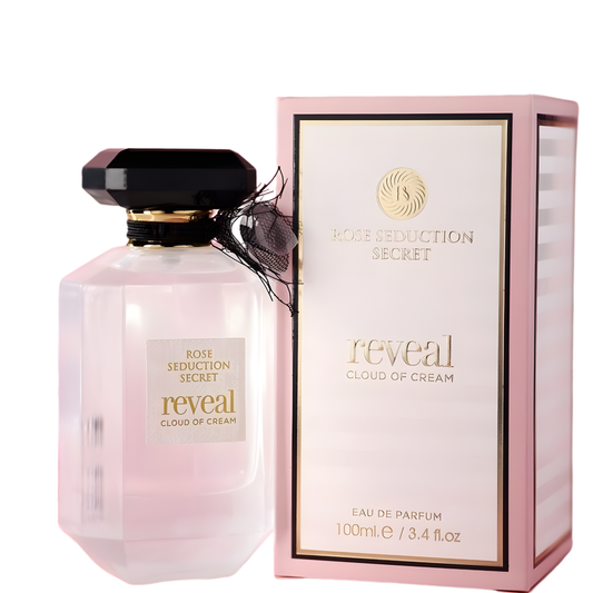 Rose Seduction Secret Reveal Cloud Of Cream Perfume 100ml EDP Fragrance World