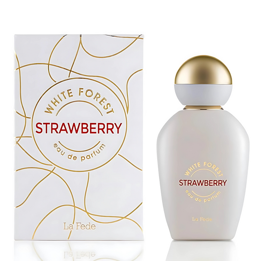 White Forest Strawberry Perfume 100ml EDP La Fede By Khaldaj