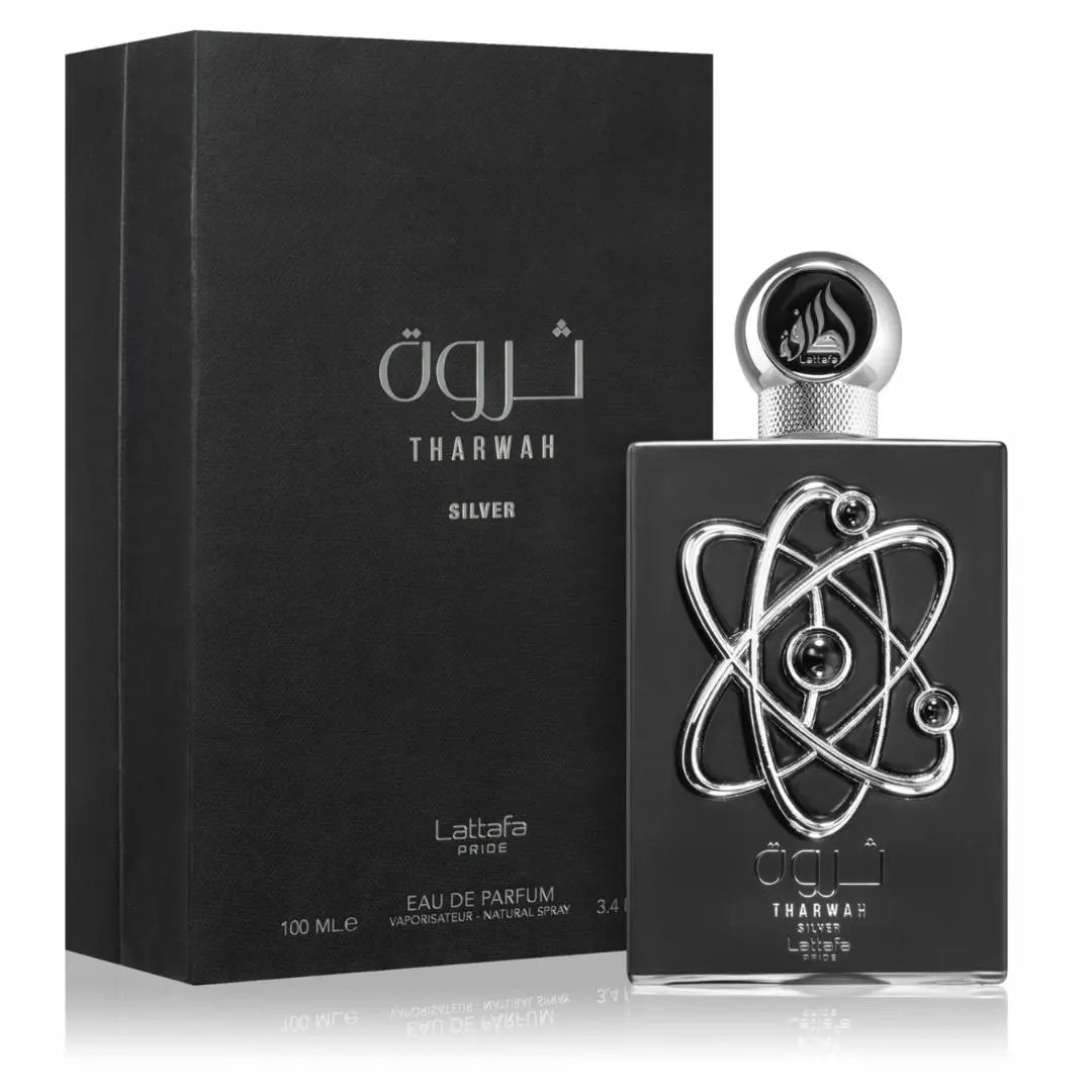 Tharwah Silver Perfume 100ml EDP by Lattafa Pride