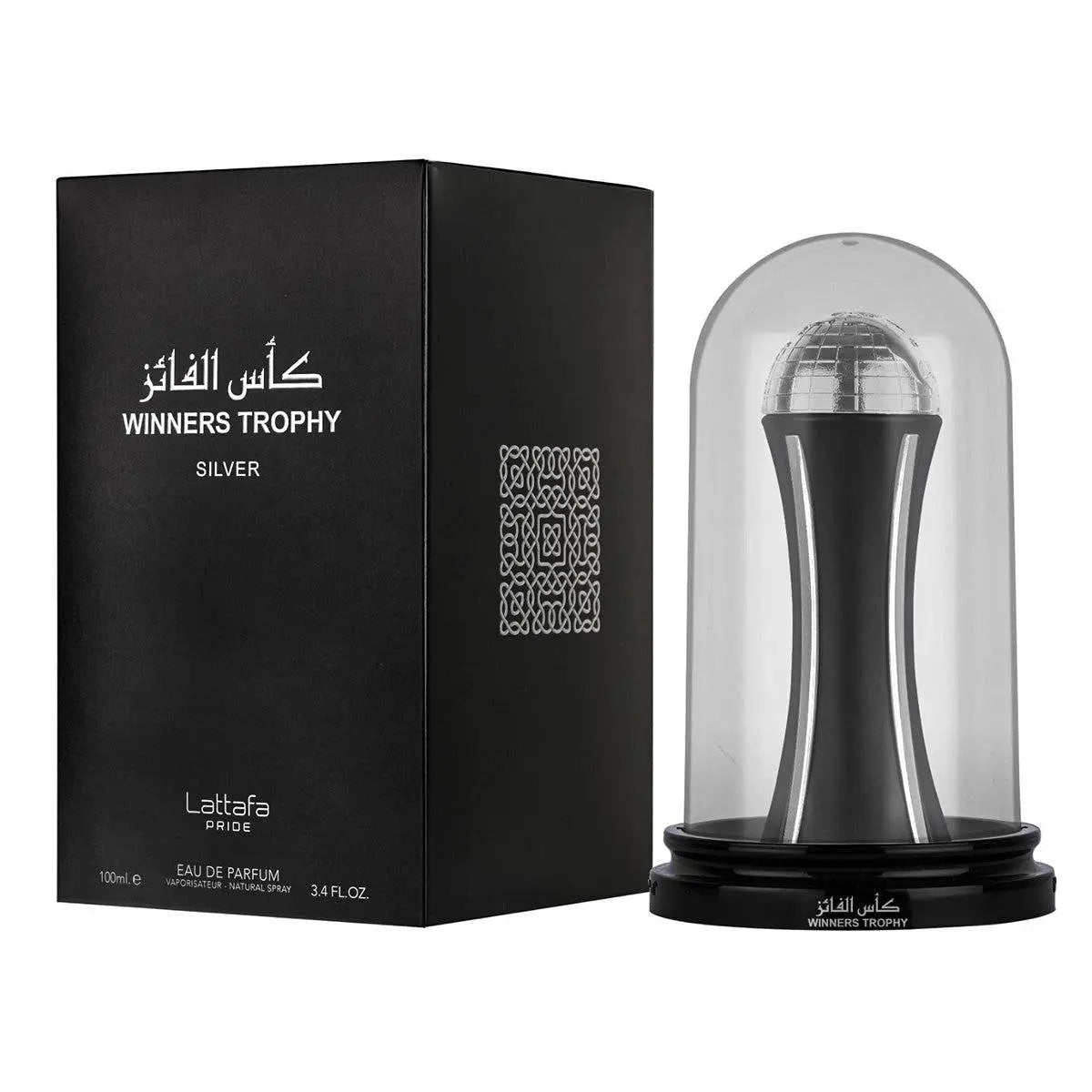 Winners Trophy Silver Perfume 100ml EDP by Lattafa Pride