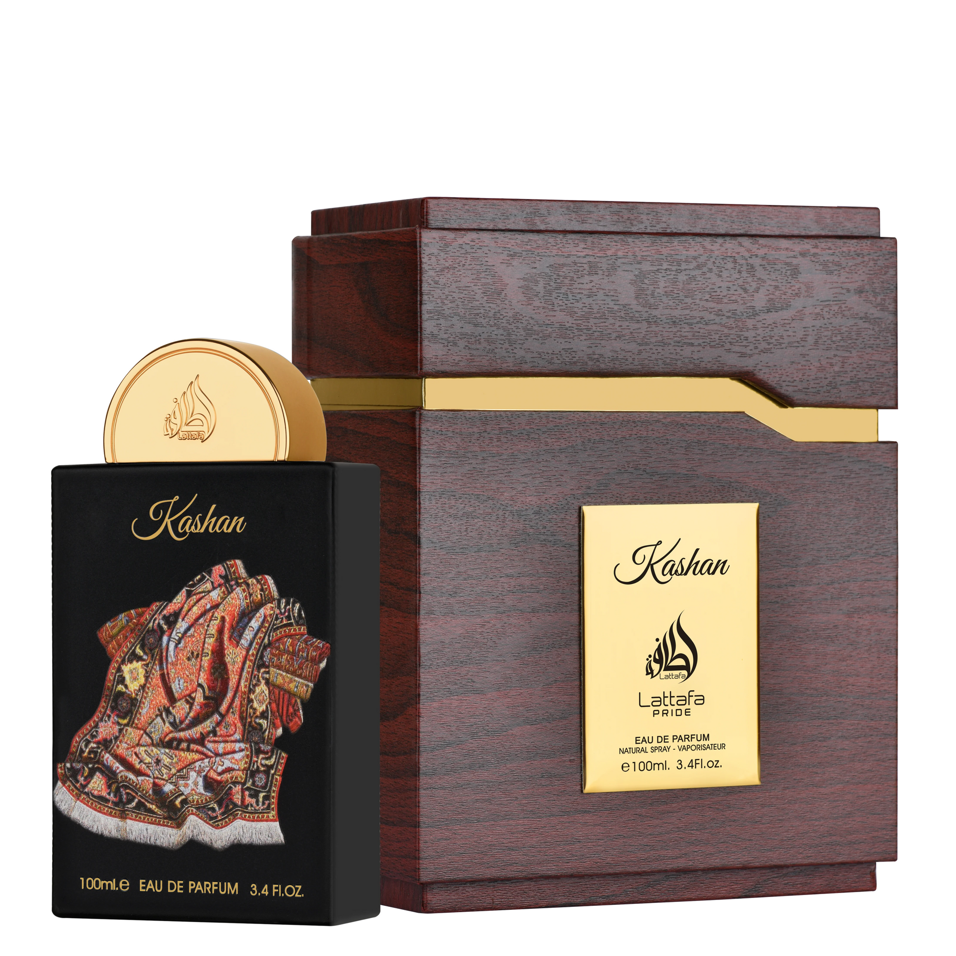 Kashan 100ml EDP Perfume by Lattafa Pride